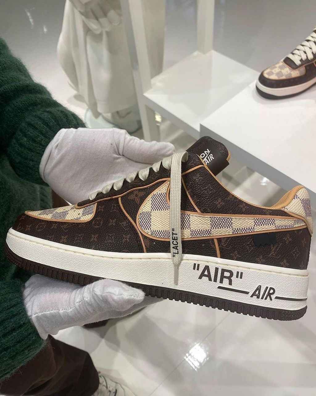 Custom LV Air Force 1 Low 07