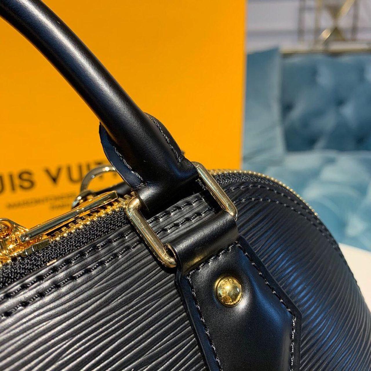 LV Alma BB Epi Black For Women, Shoulder And Crossbody Bags 9.2in/23.5cm LV M52884