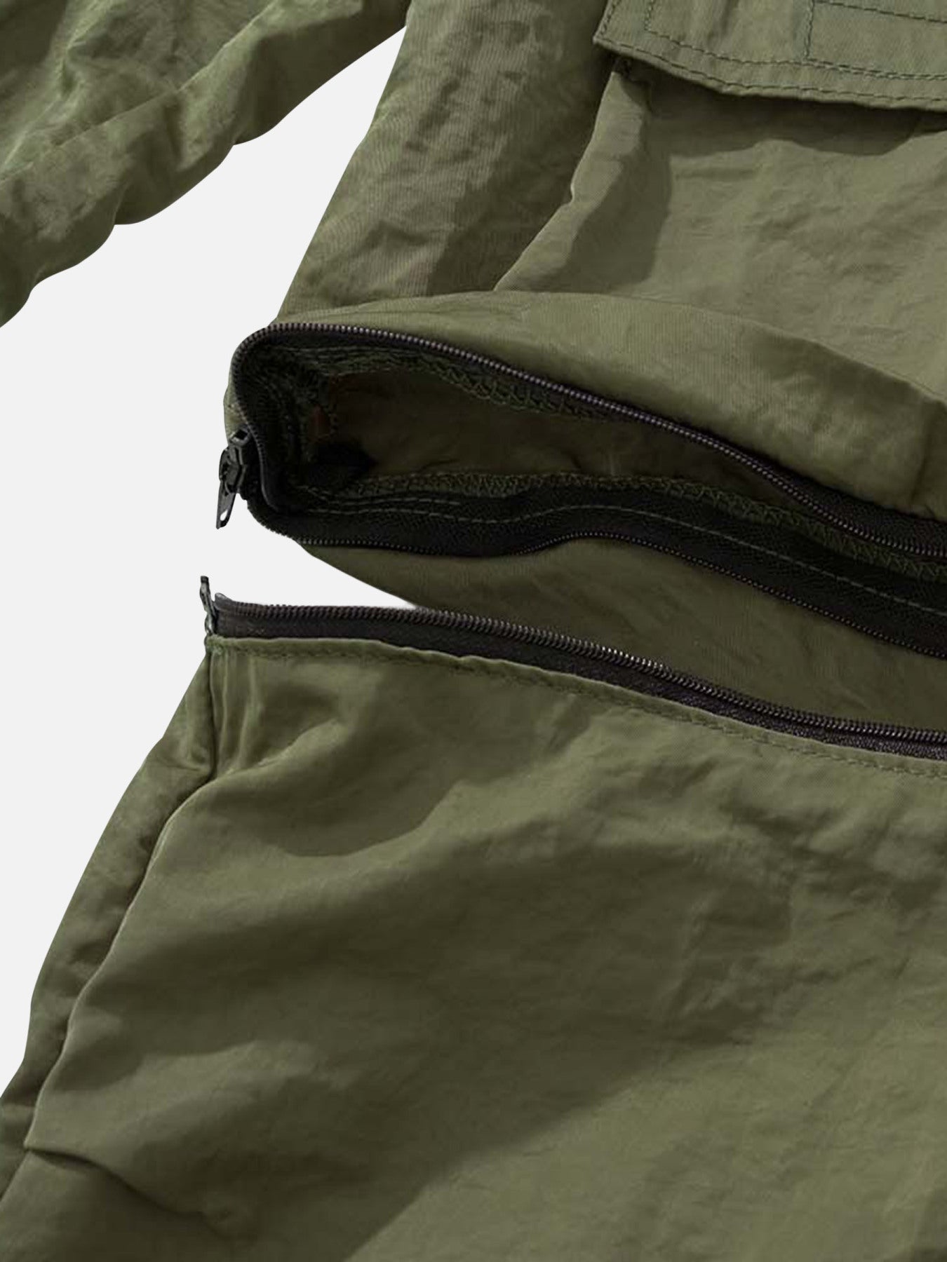 1984 Detachable Multi-pocket Work Pants SP230410IVYM