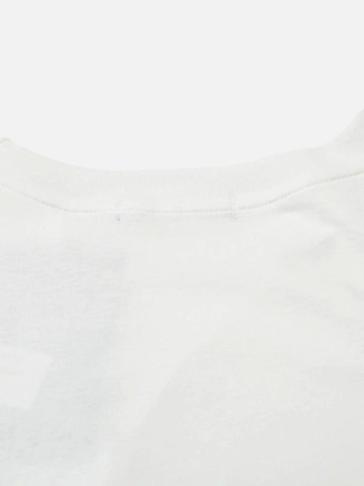 1984 High Street Motorcycle Print Asymmetric T-shirt SP240320VYEY