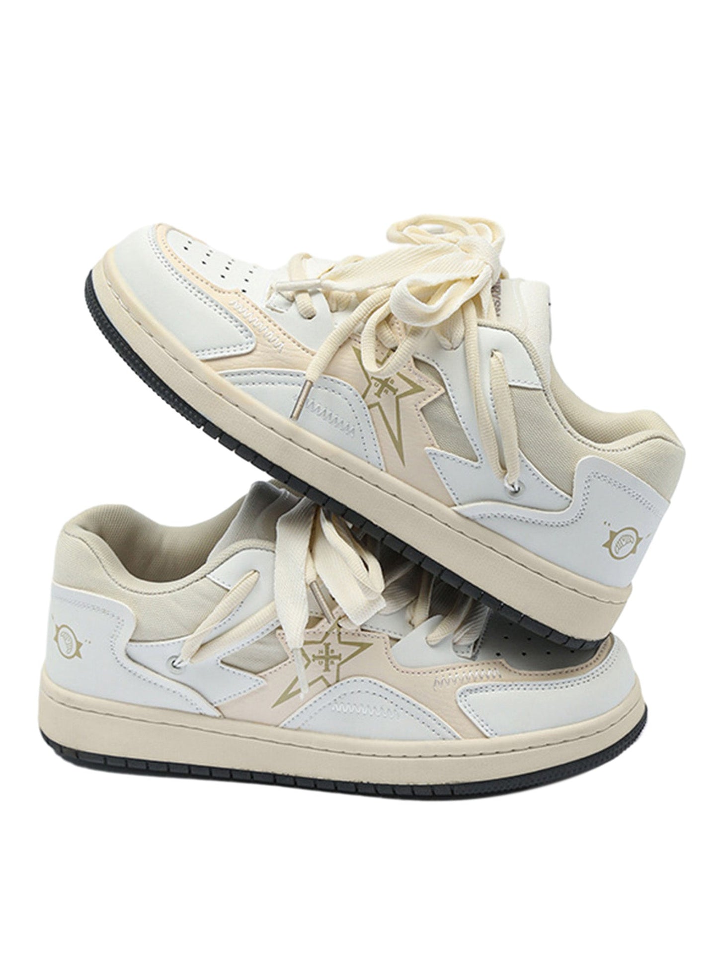 Sneakerhill Comfortable Casual Pentagram Couple Shoes - 1708