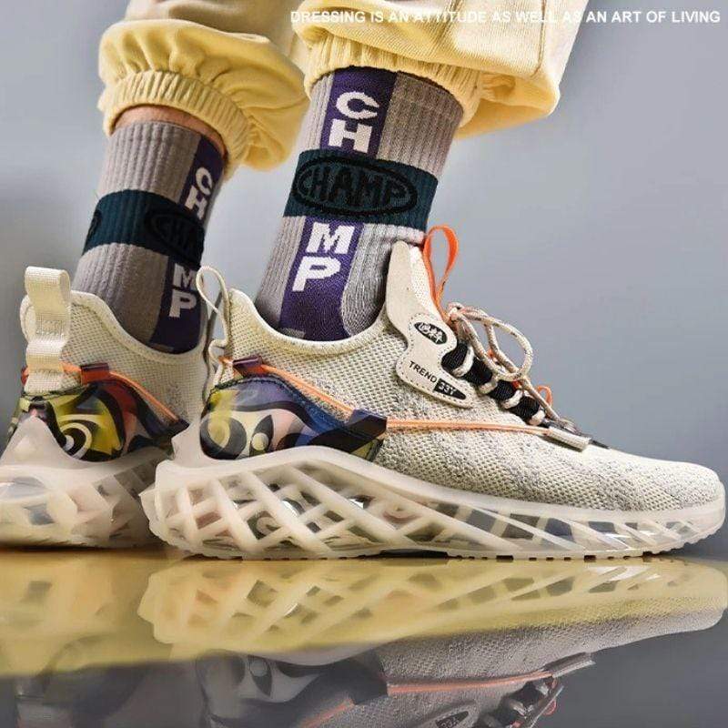 '33Y Trend' Tribal Edition Sneakers - 1984
