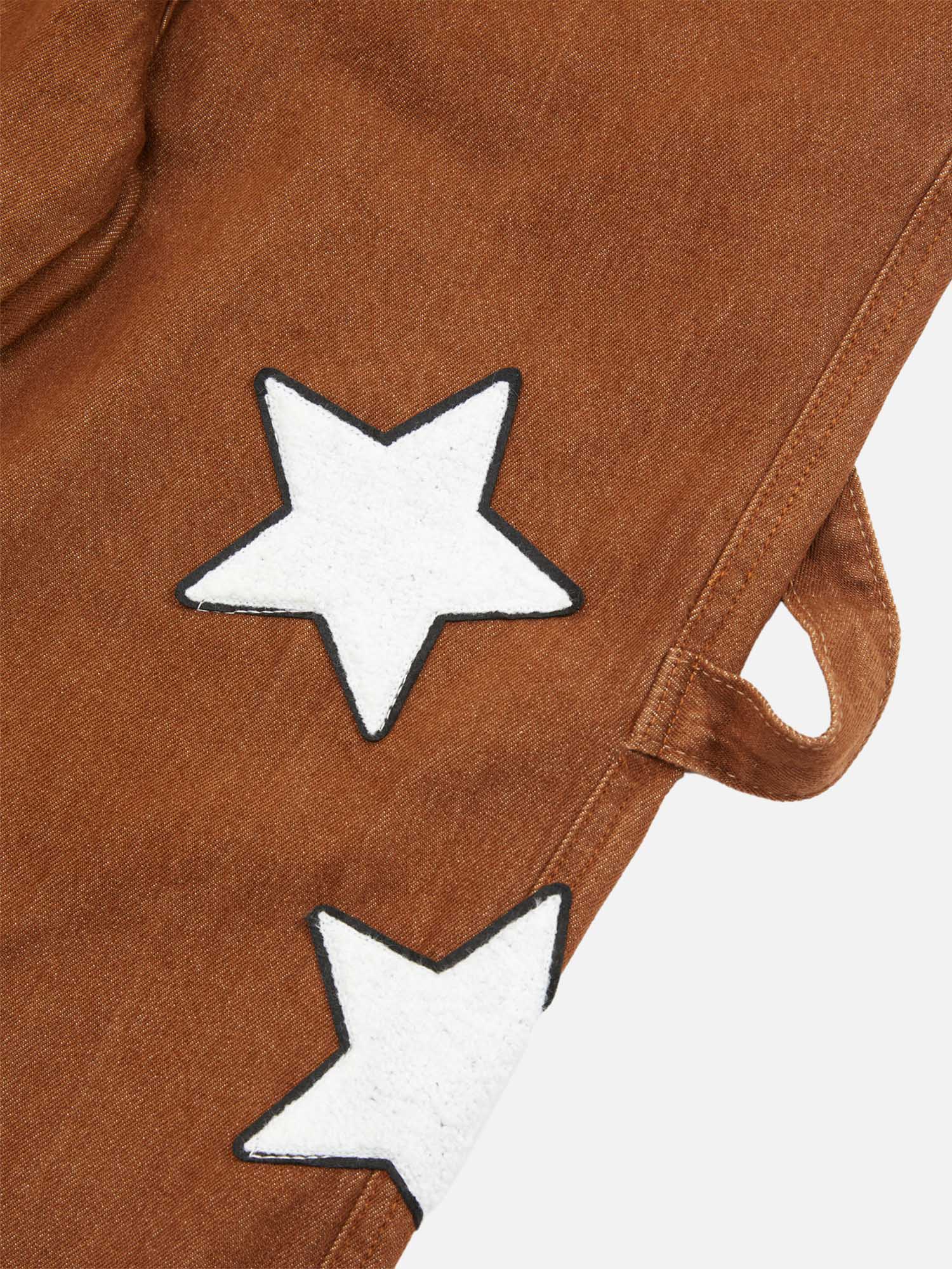 1984 American Retro Embroidered Five-pointed Star Jeans - 1984brand