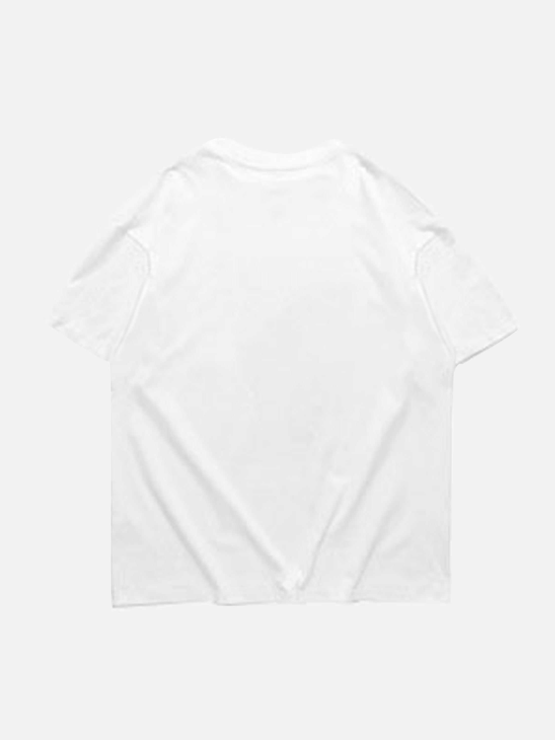 1984 Head Print Hip Hop T-shirt - 1564 SP220818Y0V8
