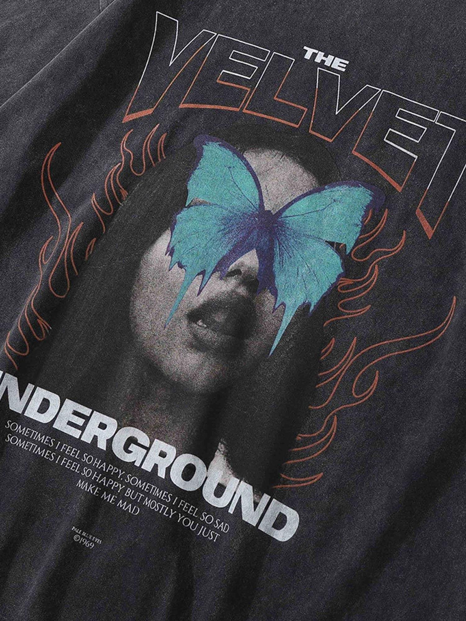 1984 Character Printed Washed & Aged T-Shirt - 2055 SP230804YDVD