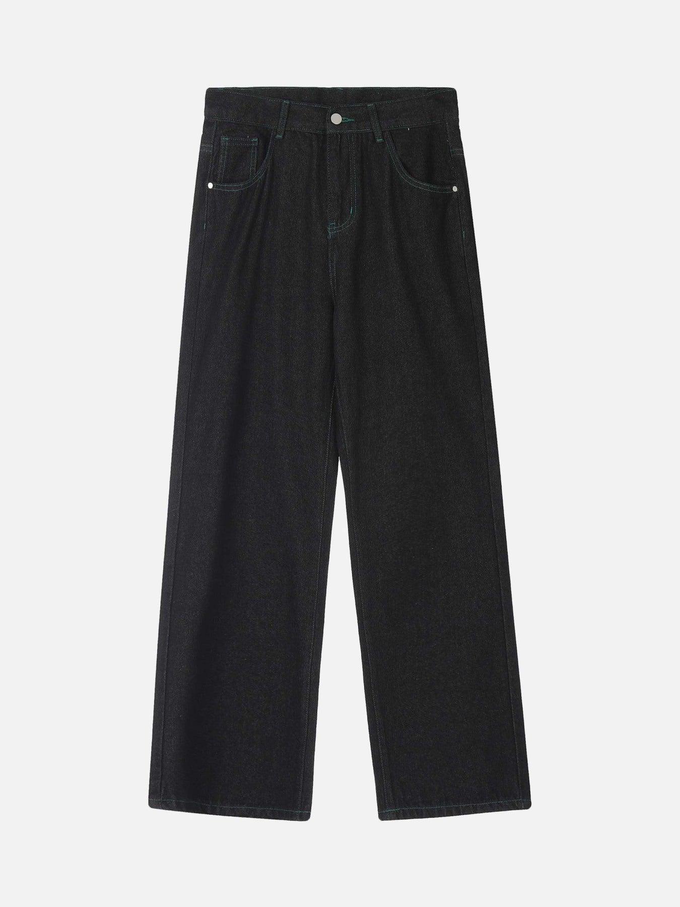 1984 Americana Star Letter Print Jeans - 1984brand