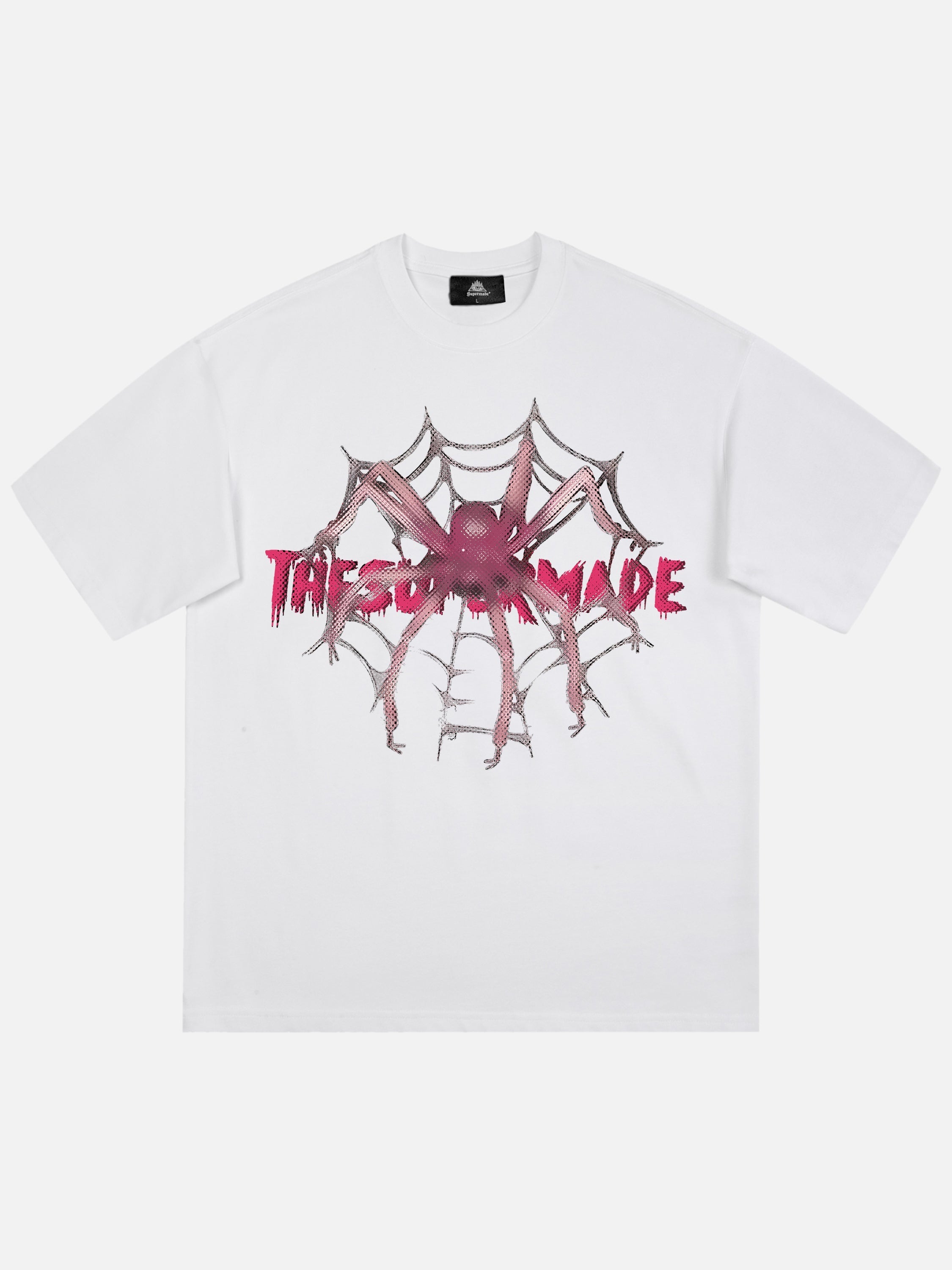 1984 Pink Diamond Spider Hip Hop T-shirt SP2403014JLL