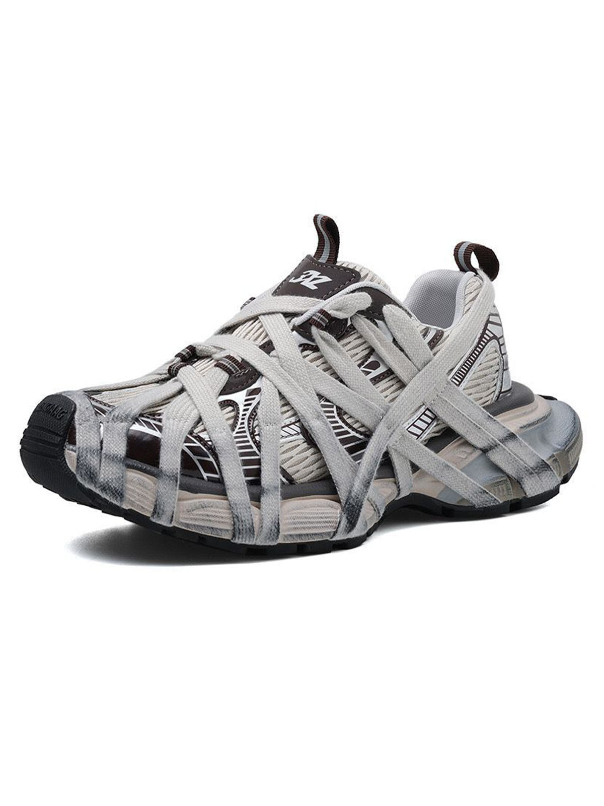 Sneakerhill High Street Lace-up Casual Sneakers - 1984