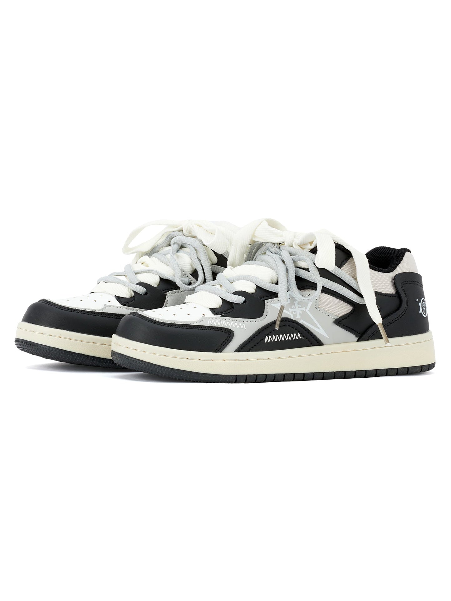 Sneakerhill Comfortable Casual Pentagram Couple Shoes - 1708