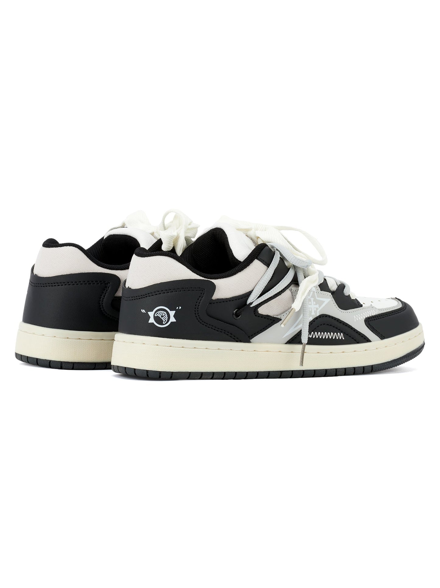 Sneakerhill Comfortable Casual Pentagram Couple Shoes - 1708