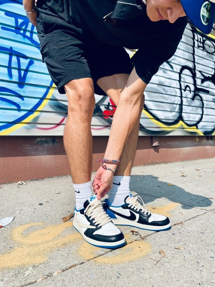 Custom Fragment x Travis Scott x Air Jordan 1 Low DM7866 140