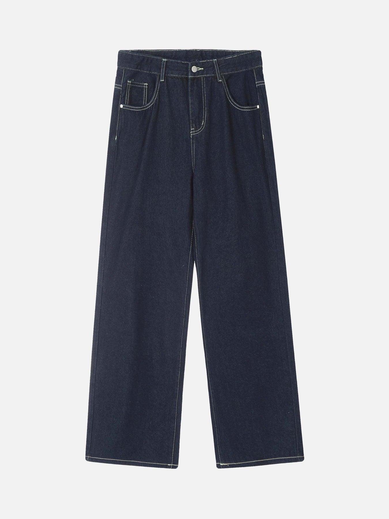 1984 Americana Star Letter Print Jeans - 1984brand