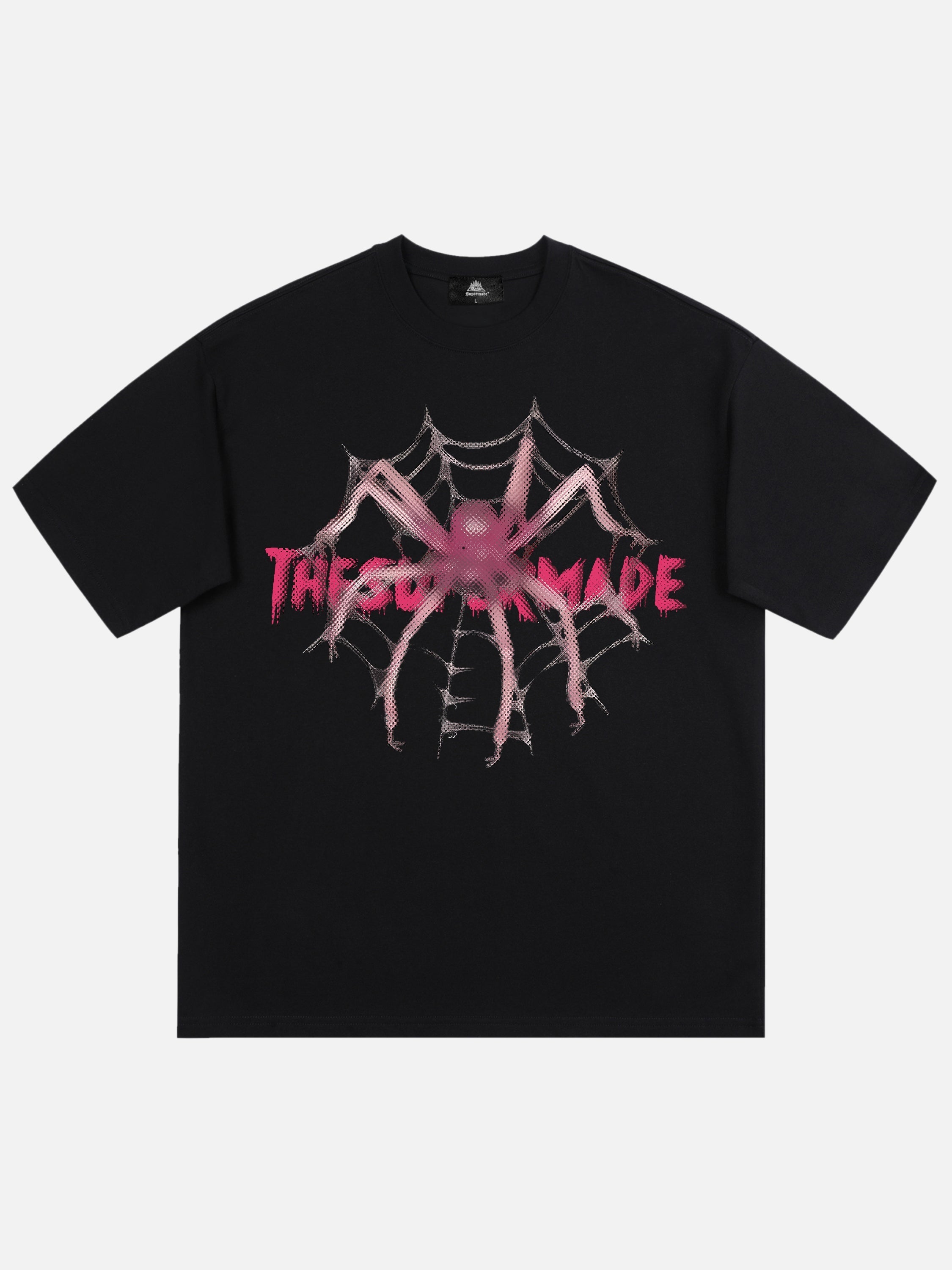 1984 Pink Diamond Spider Hip Hop T-shirt SP2403014JLL