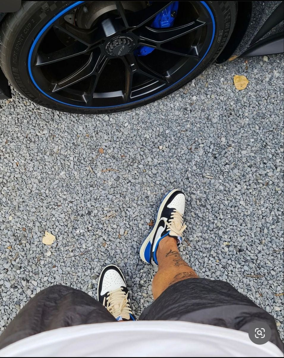 Custom Fragment x Travis Scott x Air Jordan 1 Low DM7866 140