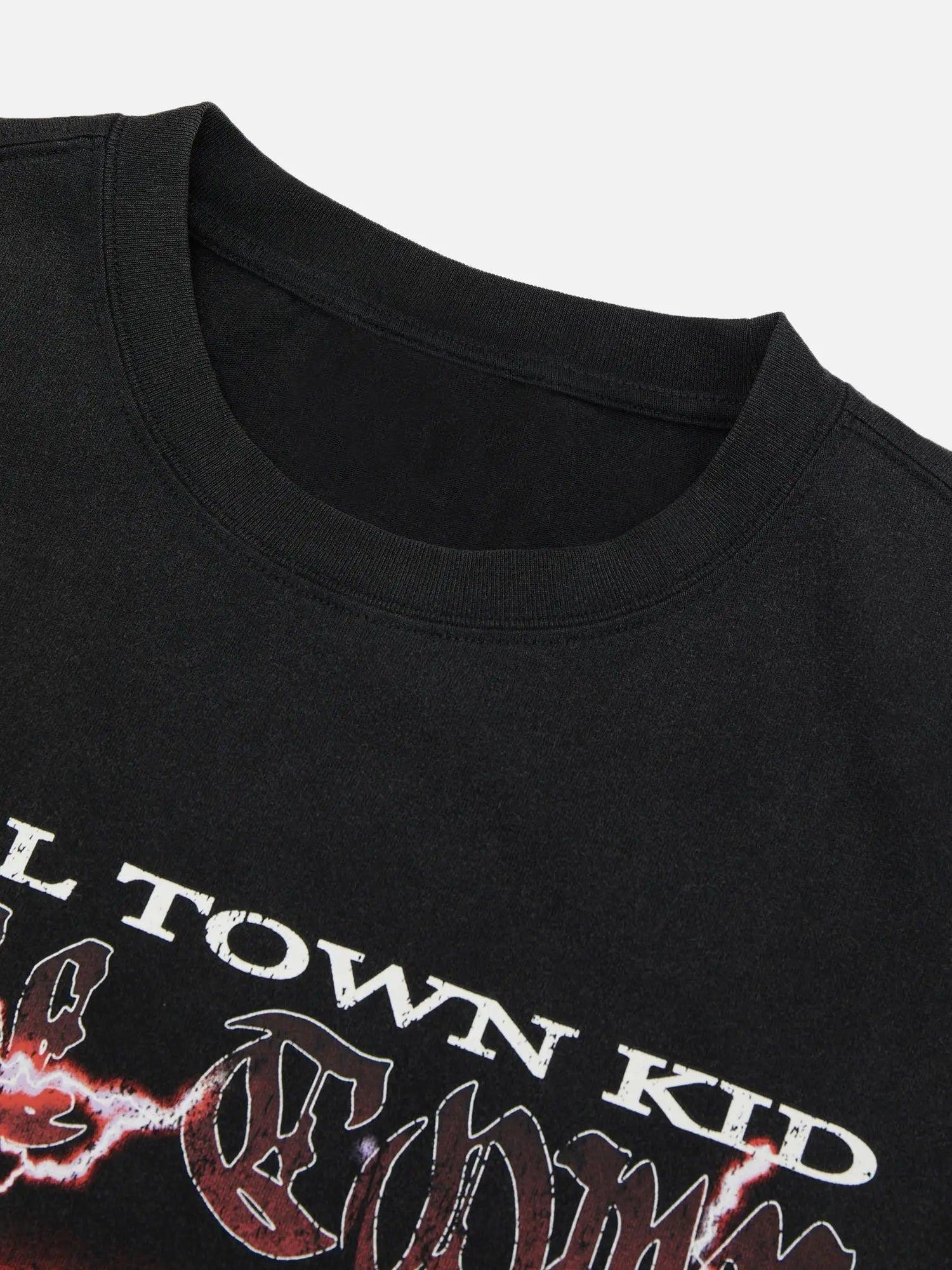 American Street Hip Hop Skull T-Shirt SP240412CLLB