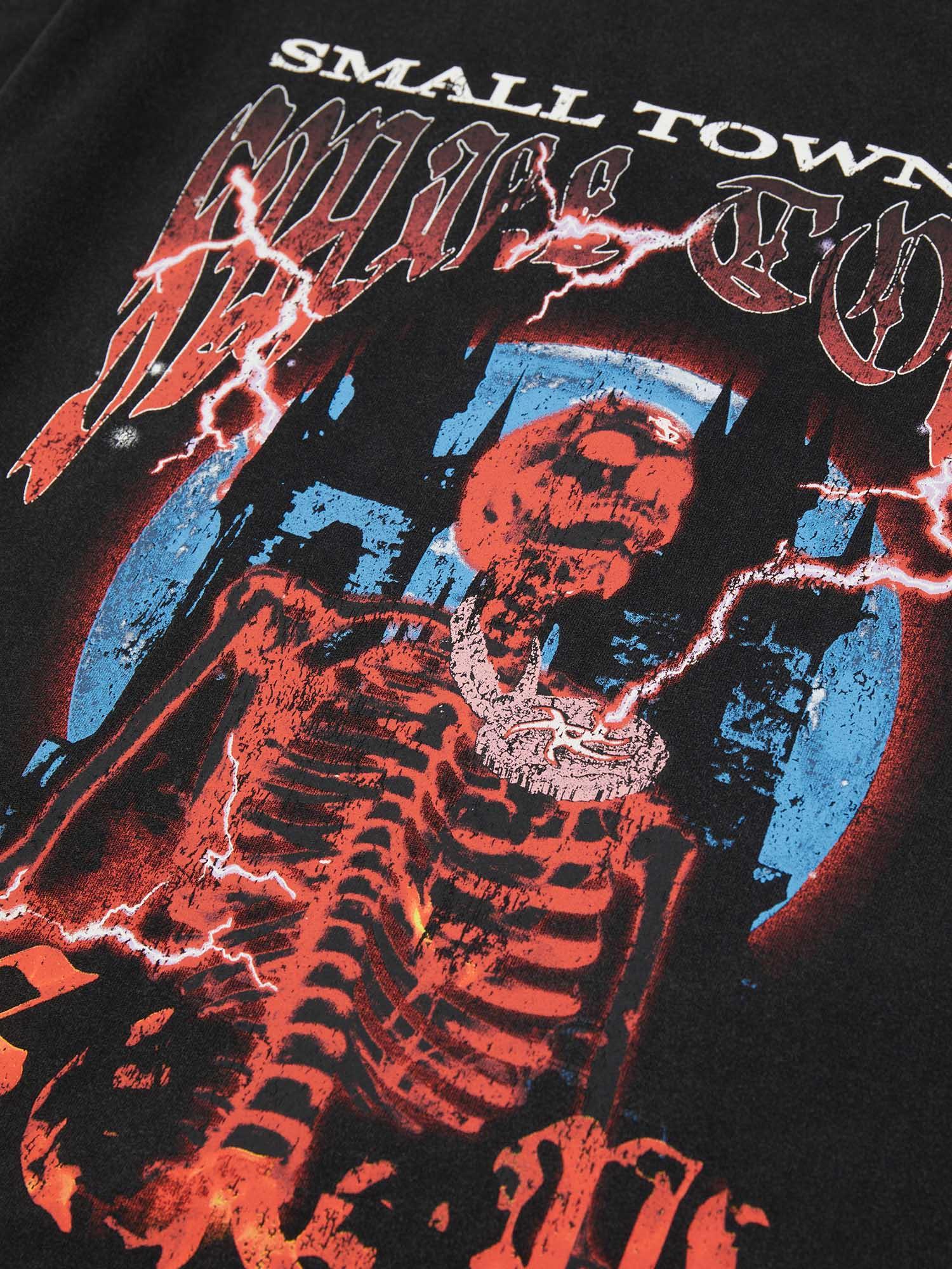 American Street Hip Hop Skull T-Shirt SP240412CLLB