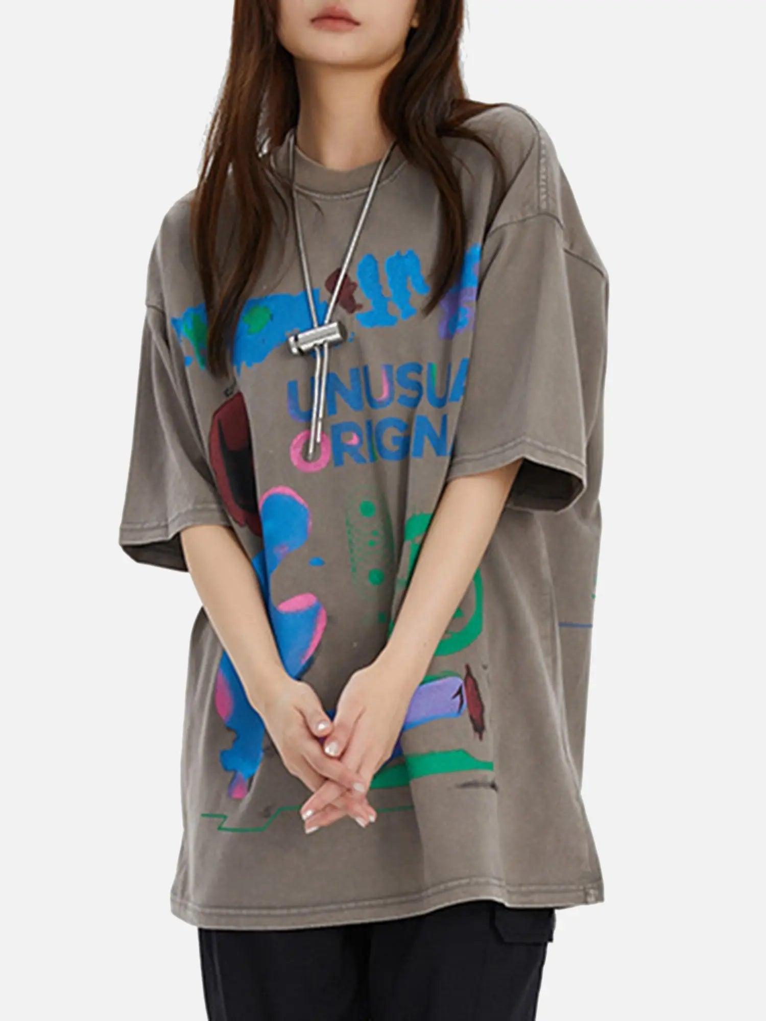 American Thermal Imaging Graffiti Heavy Cotton T-shirt SP240321N8W1