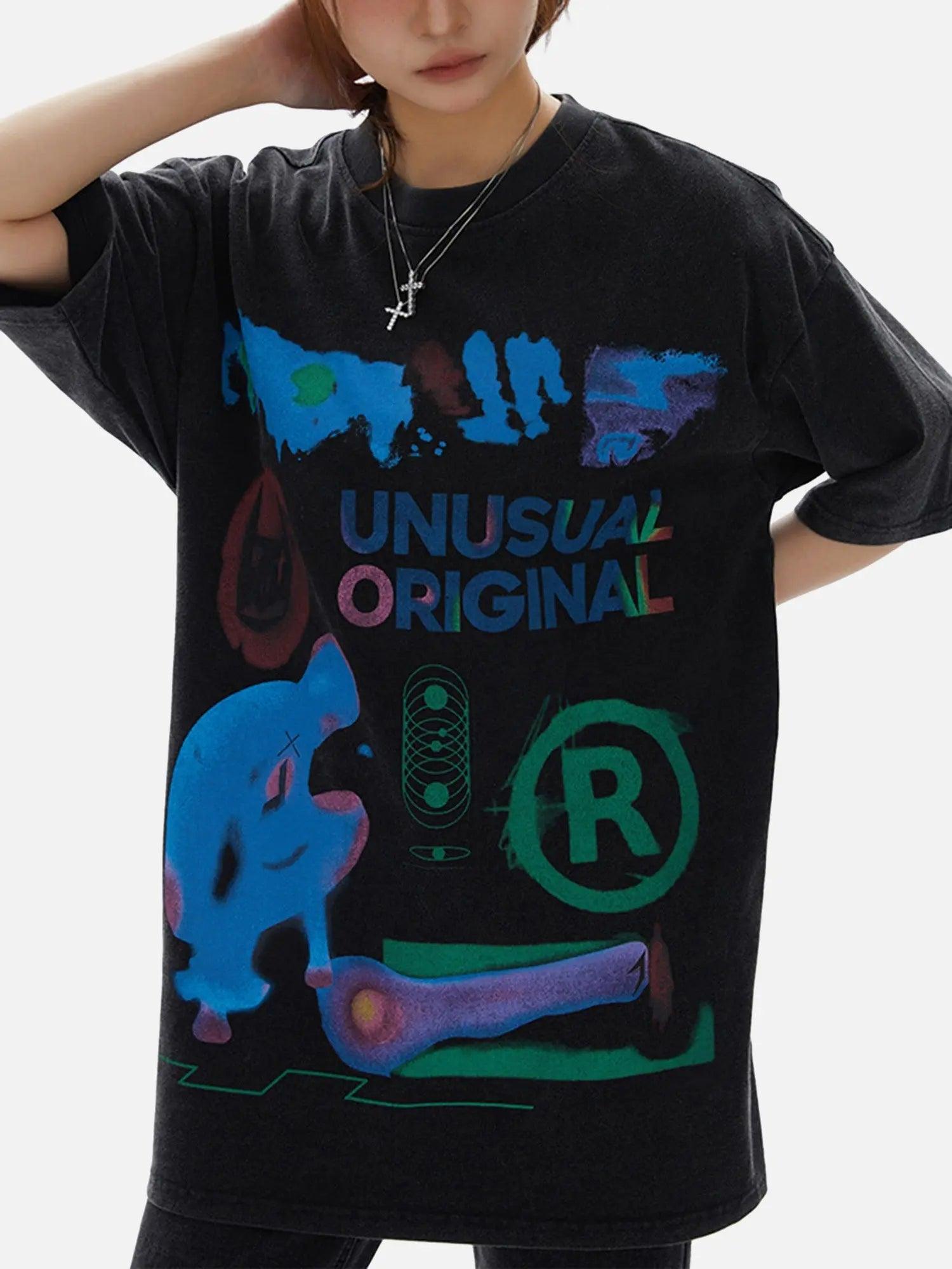 American Thermal Imaging Graffiti Heavy Cotton T-shirt SP240321N8W1