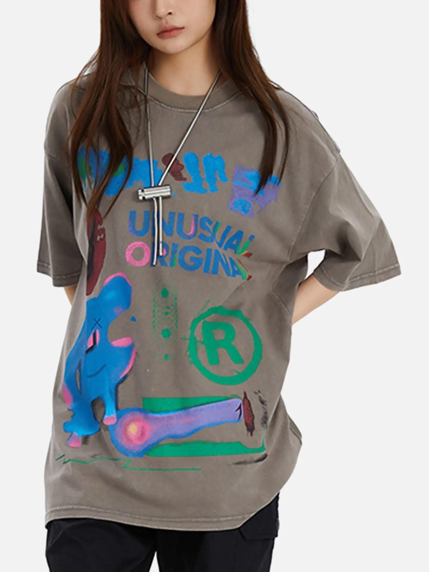 American Thermal Imaging Graffiti Heavy Cotton T-shirt SP240321N8W1