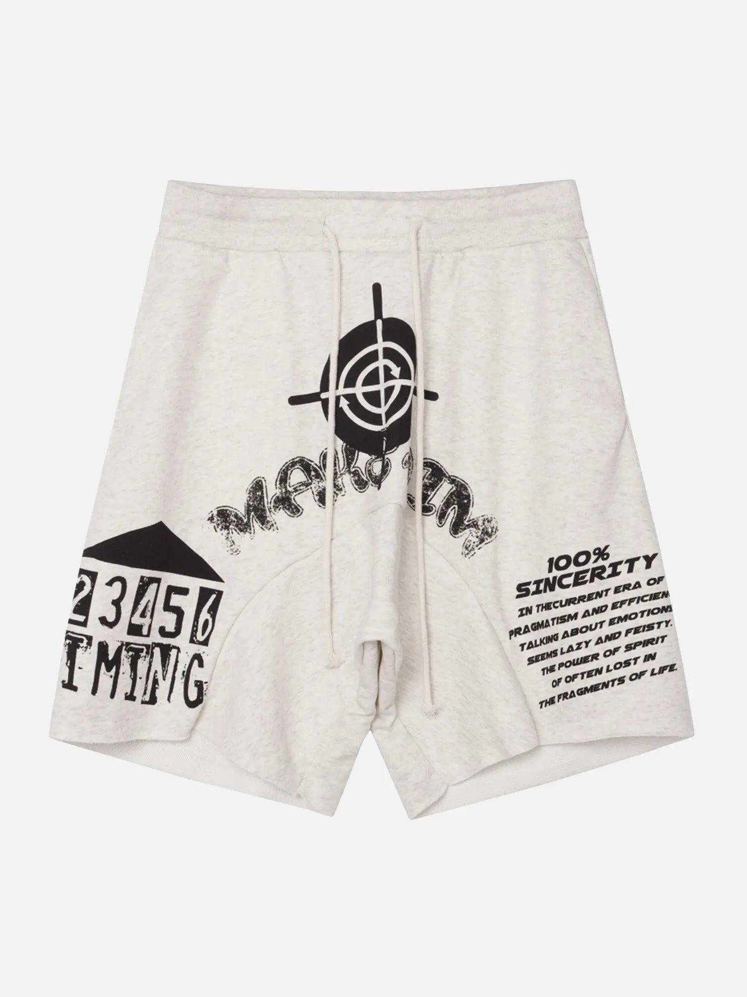 American Trendy Sports Casual Shorts SP240417GVHW