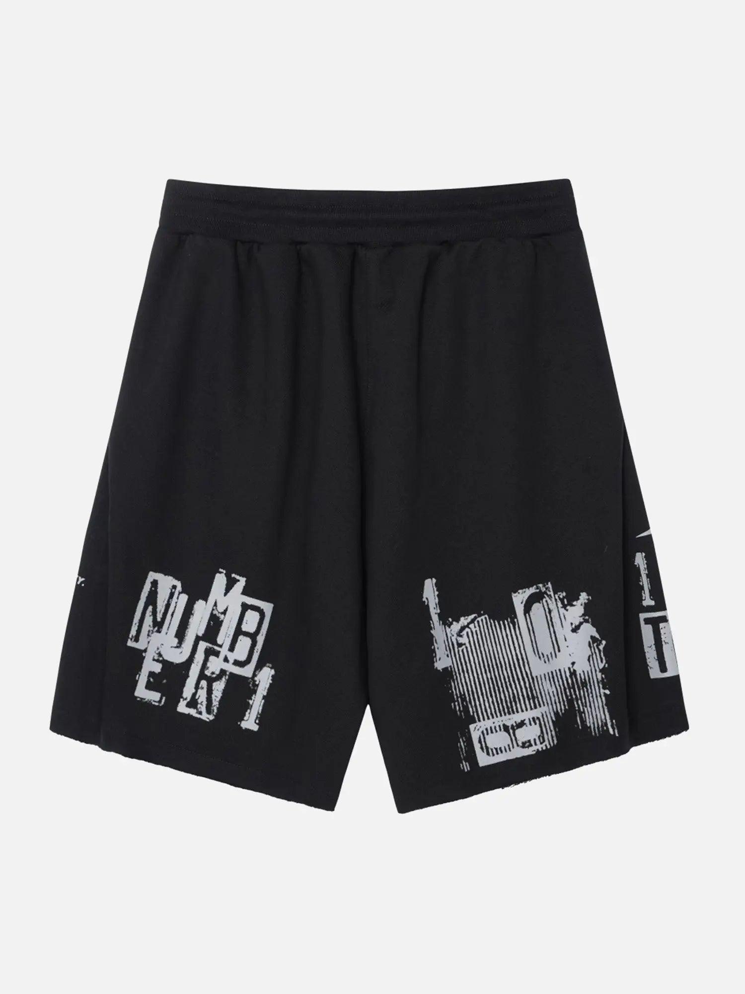 American Trendy Sports Casual Shorts SP240417GVHW