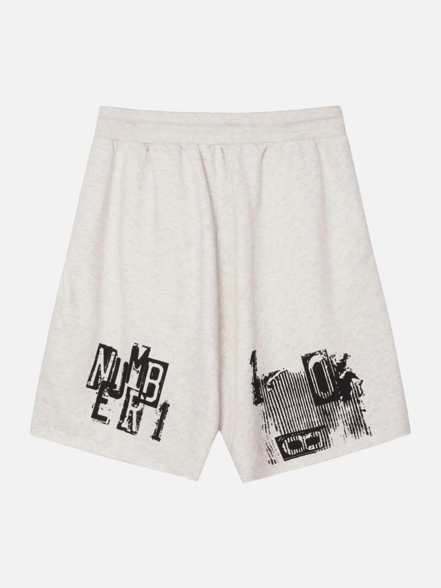American Trendy Sports Casual Shorts SP240417GVHW