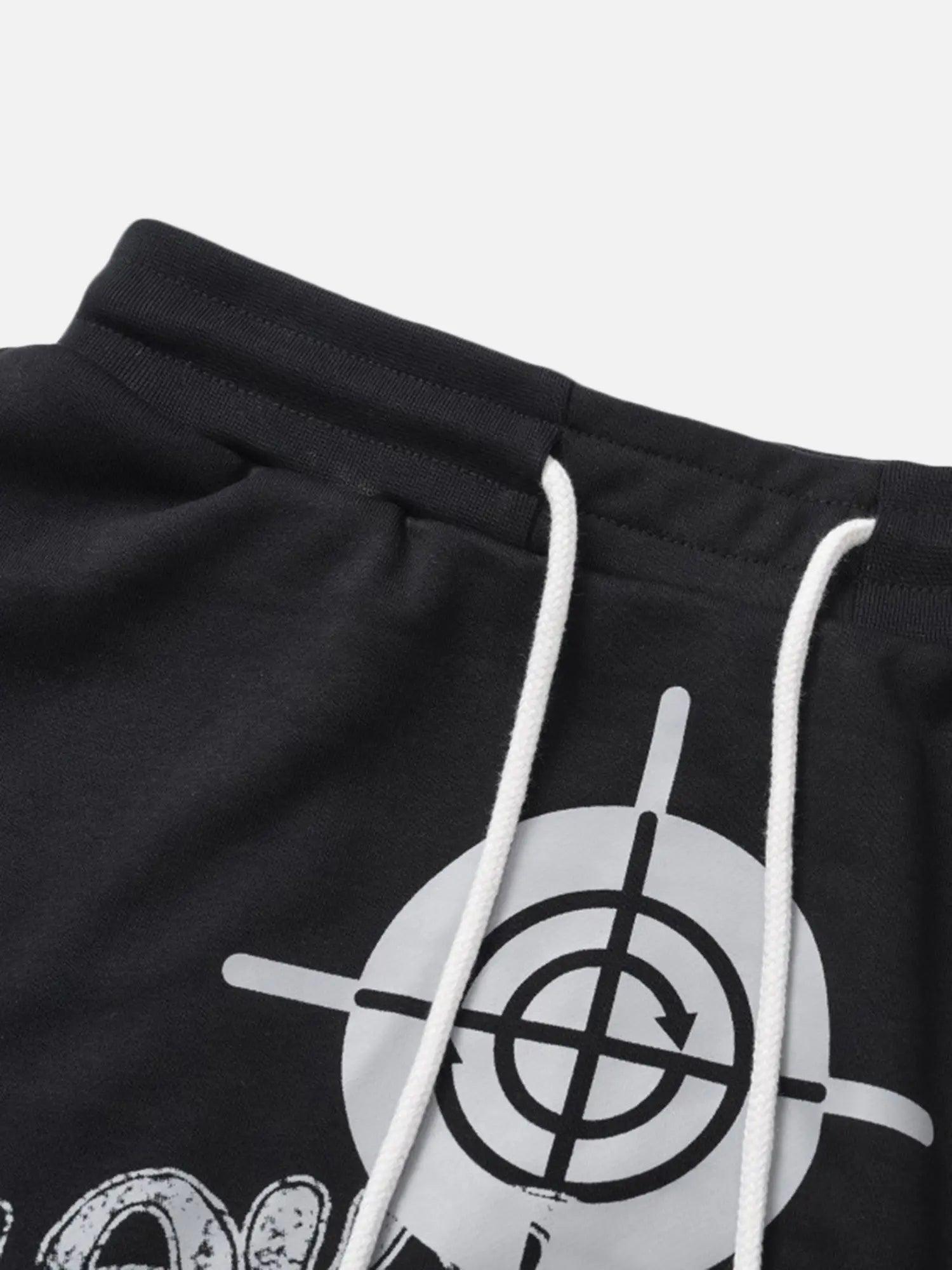 American Trendy Sports Casual Shorts SP240417GVHW
