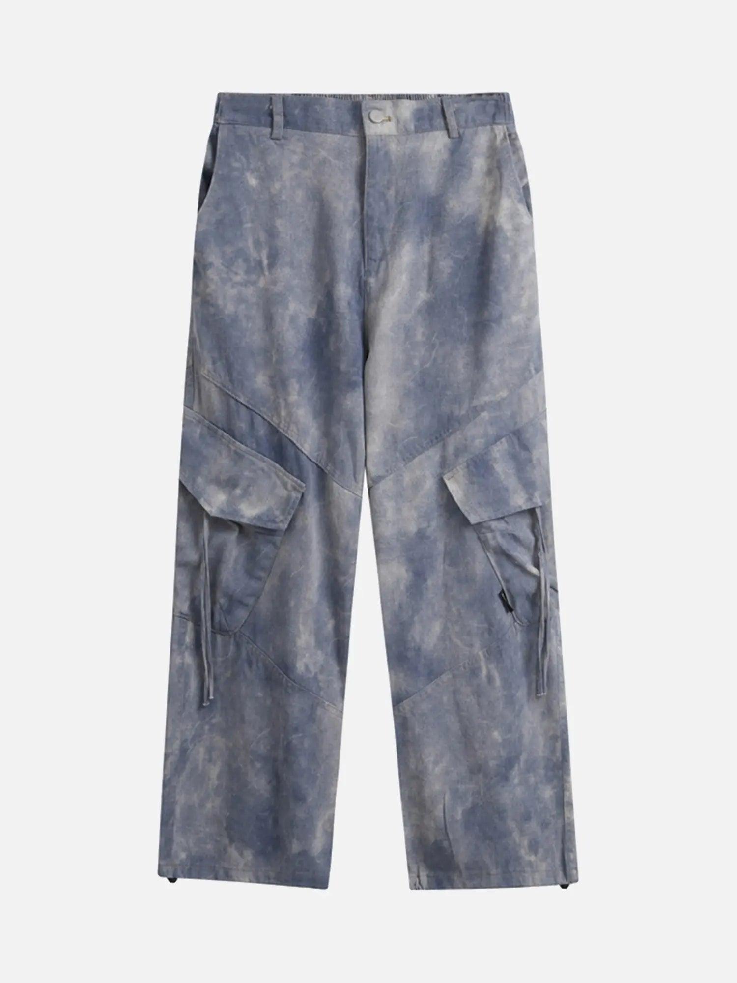 American Trendy Straight-leg Workwear Loose Casual Pants SP240328A1JQ