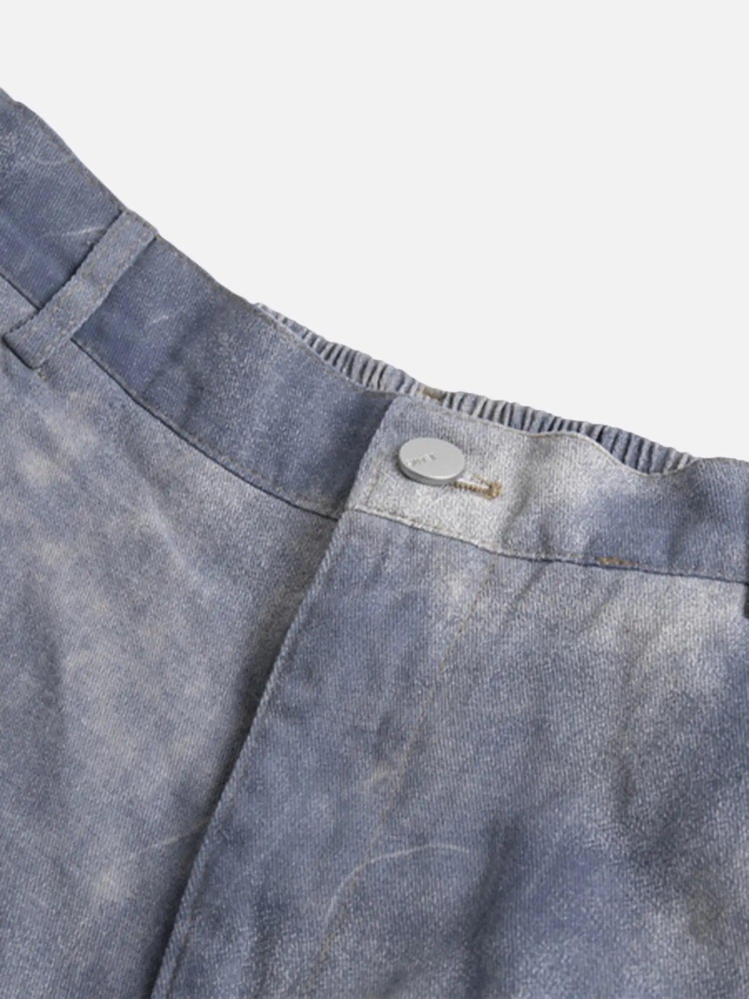 American Trendy Straight-leg Workwear Loose Casual Pants SP240328A1JQ