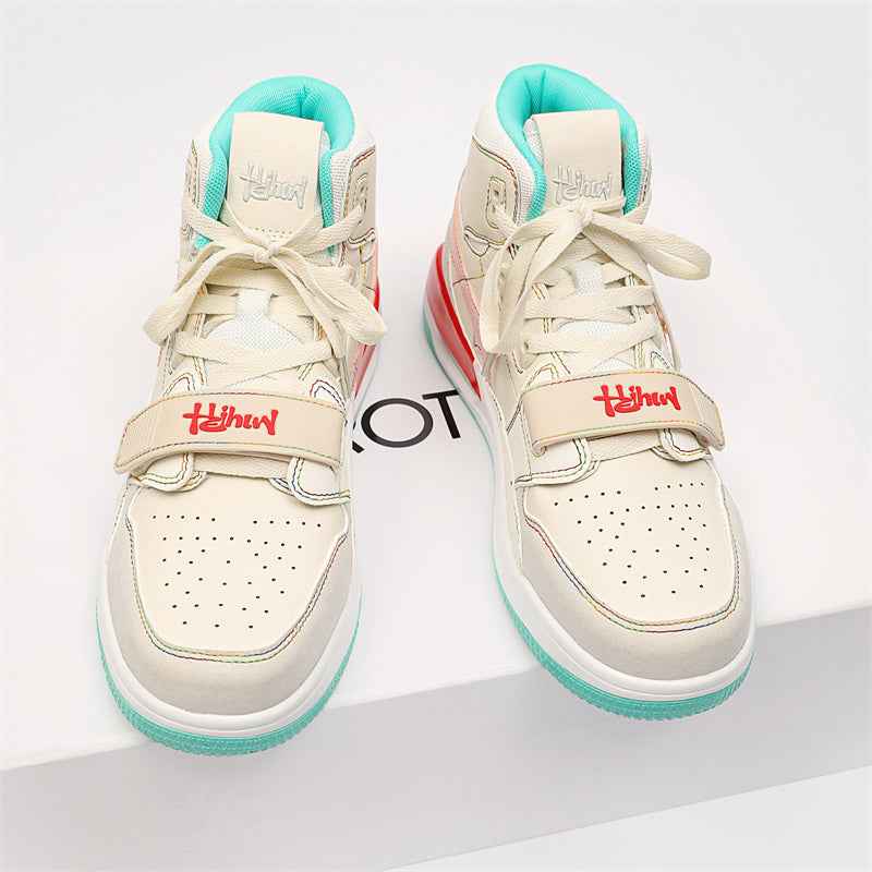 Classic Shoes - White Stars Sneakers