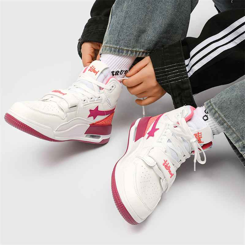 Classic Shoes - White Stars Sneakers