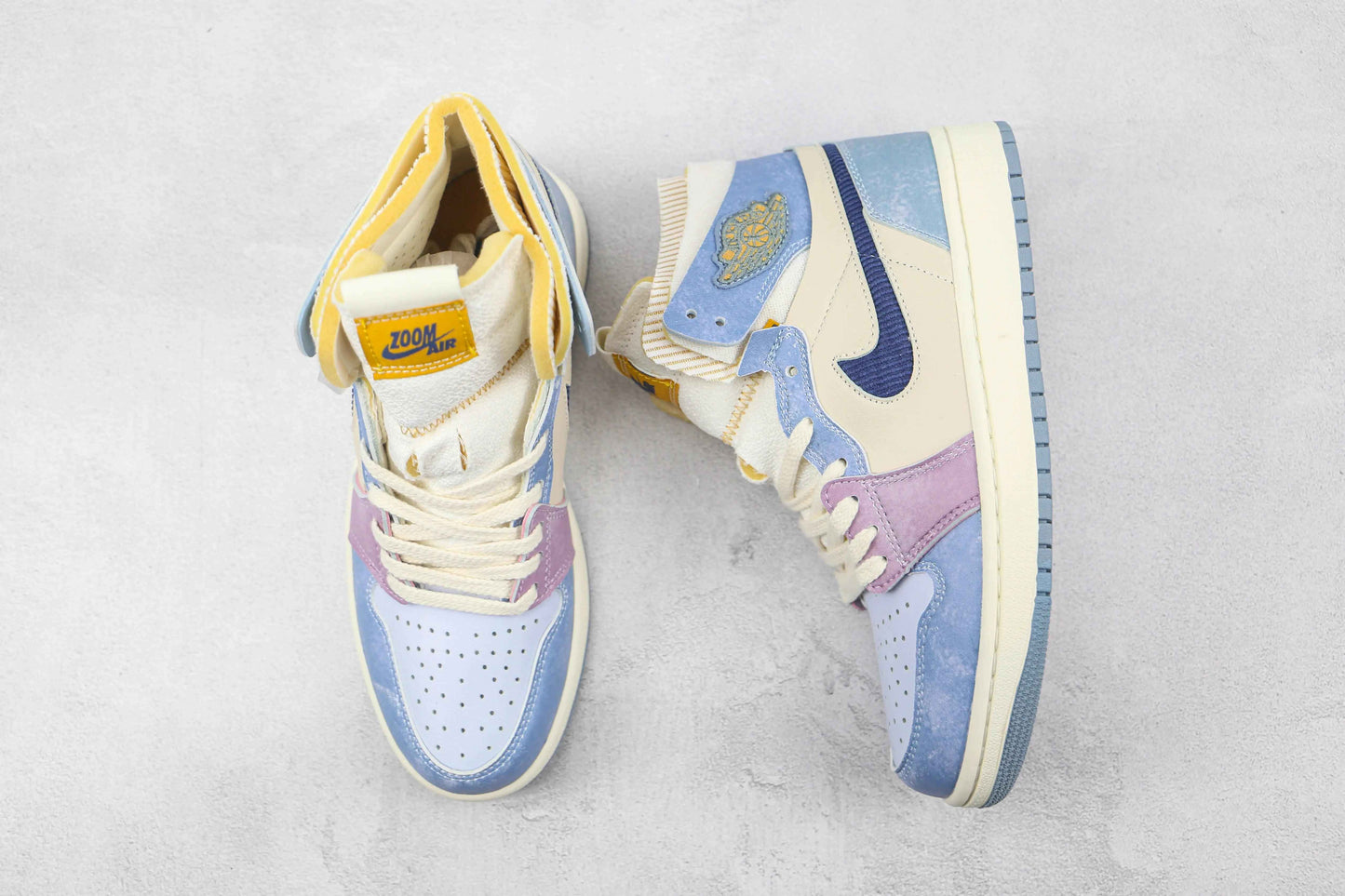 Custom Air Jordan 1 Zoom CMFT Celestine Blue DQ5091 041
