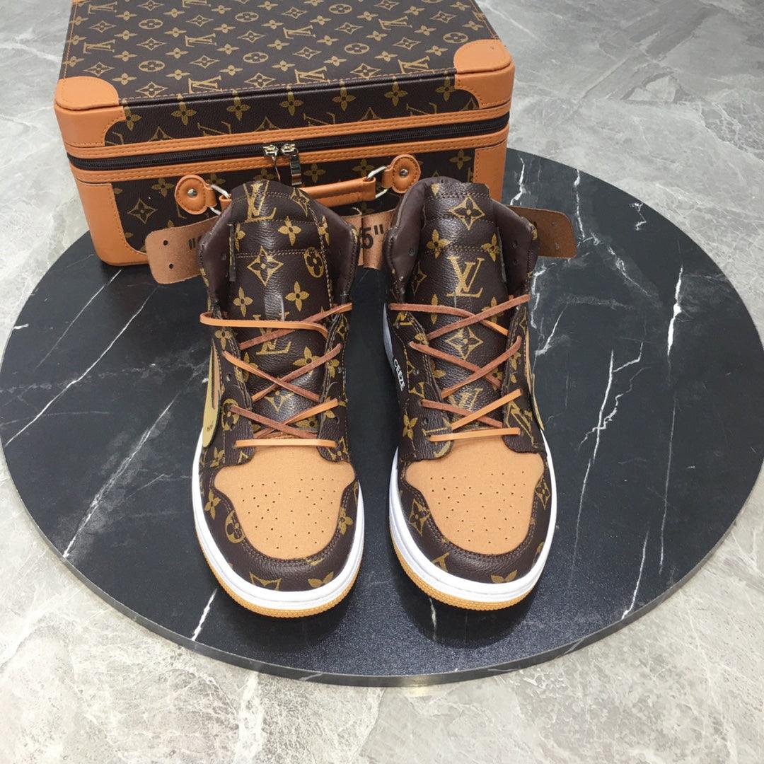 Custom Air Jordan 1 x Monogram Logo