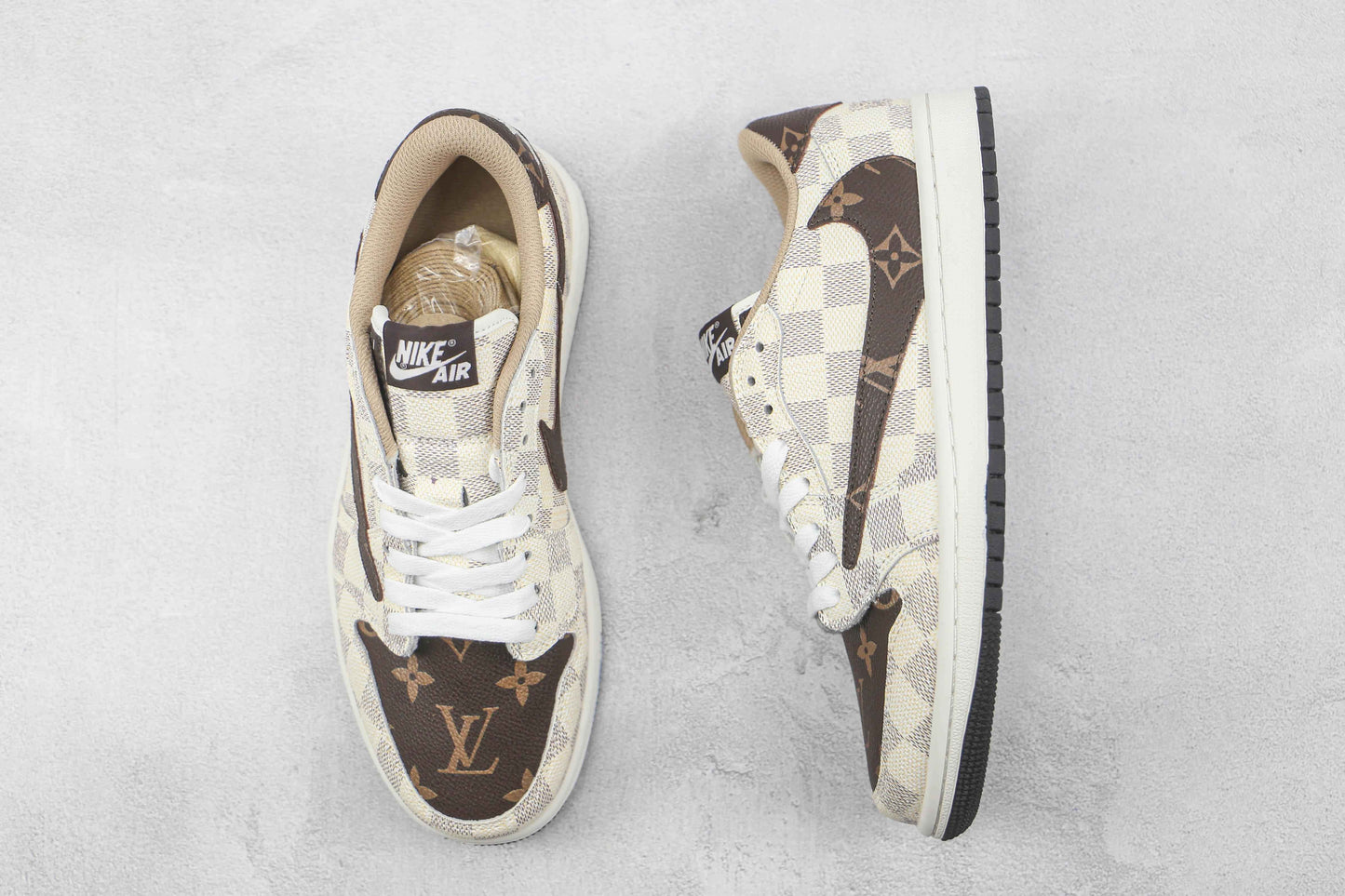 Custom Fragment x Travis Scott x Air Jordan 1 Low LV
