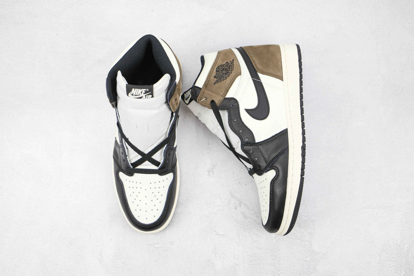 Custom Jordan 1 Retro High Dark Mocha High Q