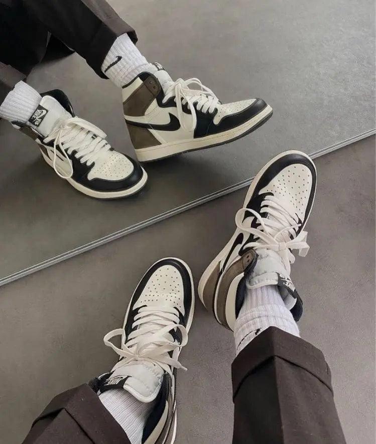 Custom Jordan 1 Retro High Dark Mocha High Q