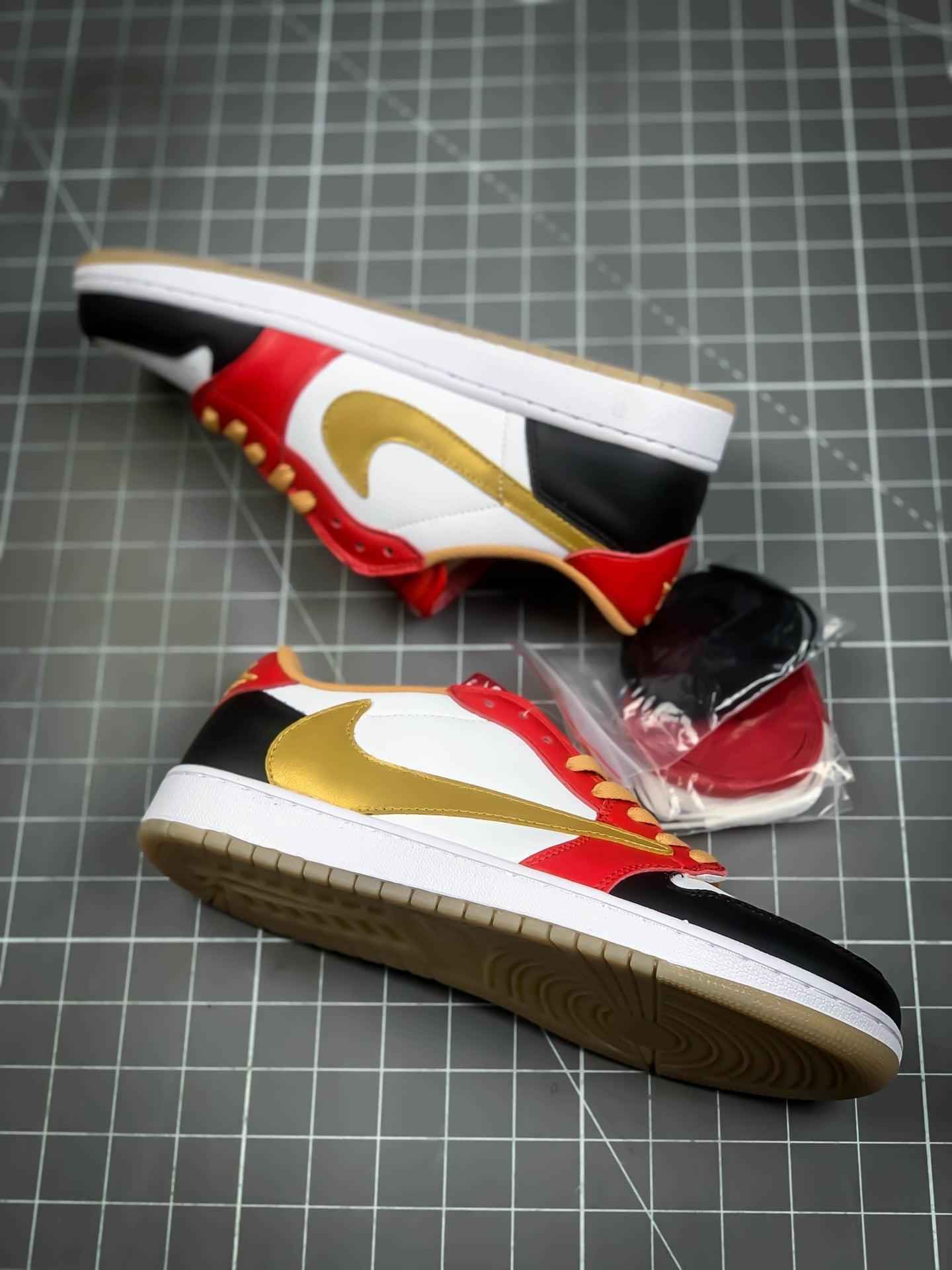 Custom Travis Scott x Air Jordan 1 Reverse Mocha