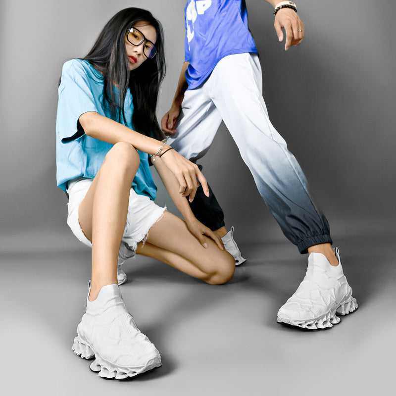 FURY 'Lord' X9X Sneakers - Ghost White