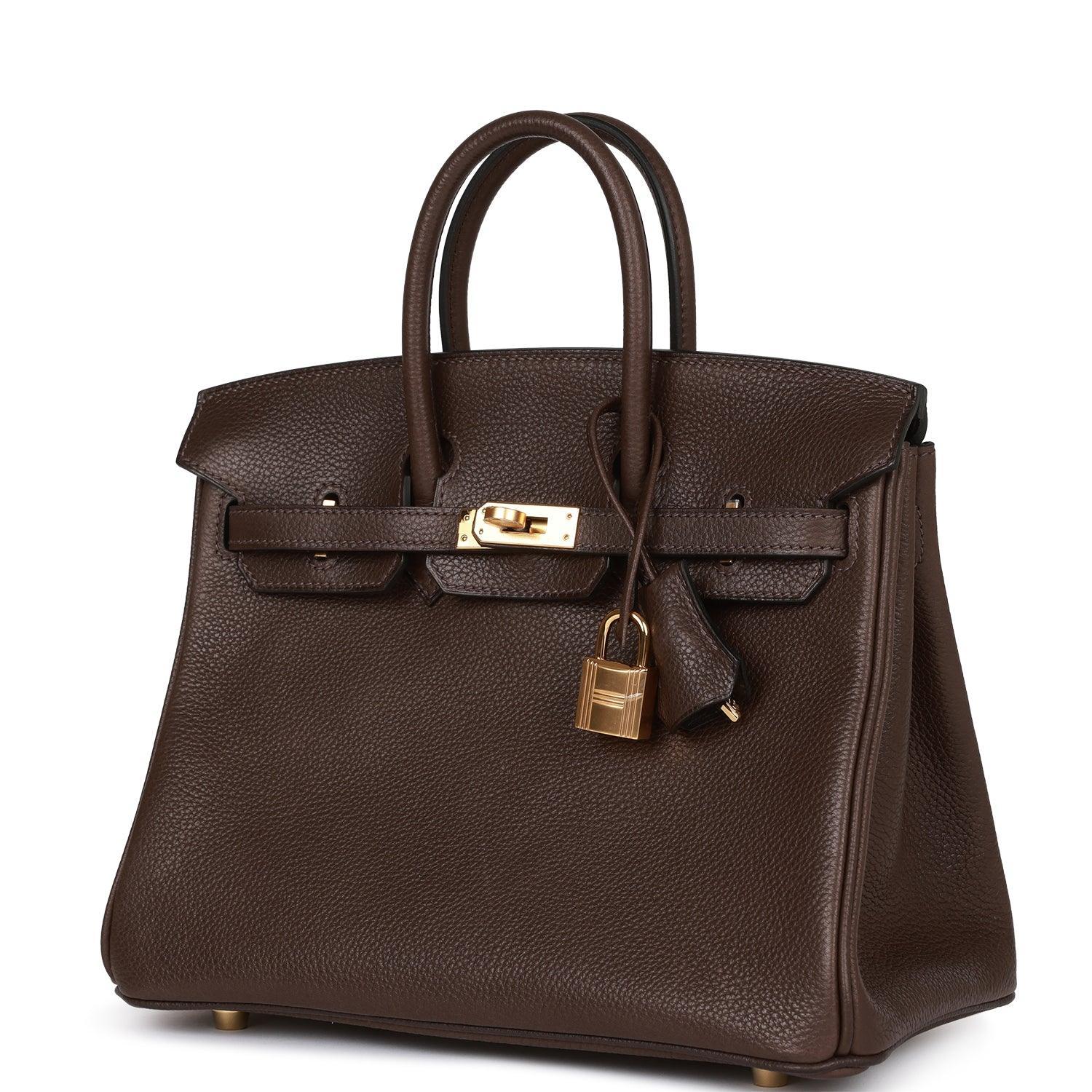 Birkin 25 Ebene Barenia Faubourg Gold Hardware - sneakerlandnet