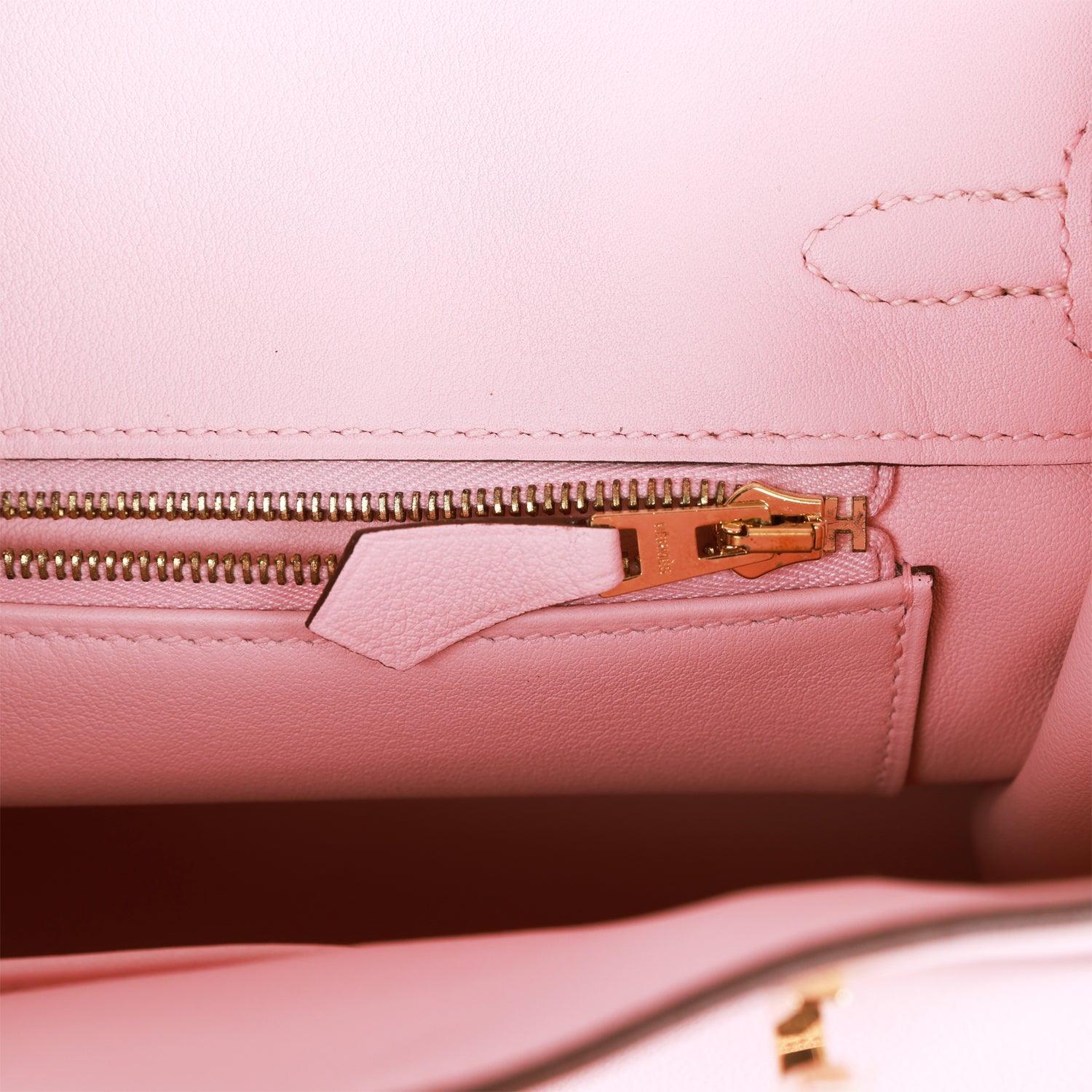 Birkin 25 Rose Sakura Swift Gold Hardware - sneakerlandnet