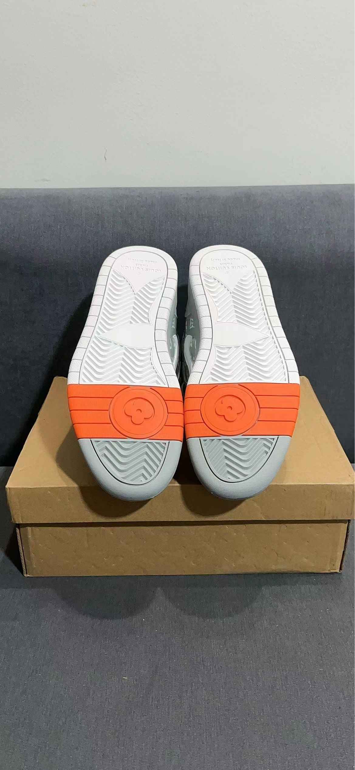 Custom Air Jordan 1 x LV Monogram