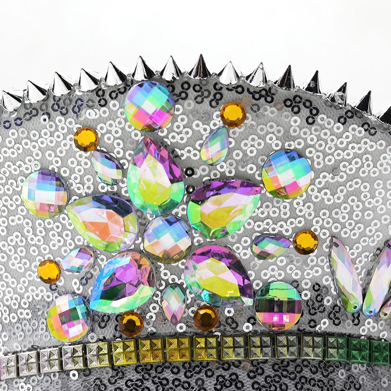 BESTINA Luxury Rhinestone Party Hat