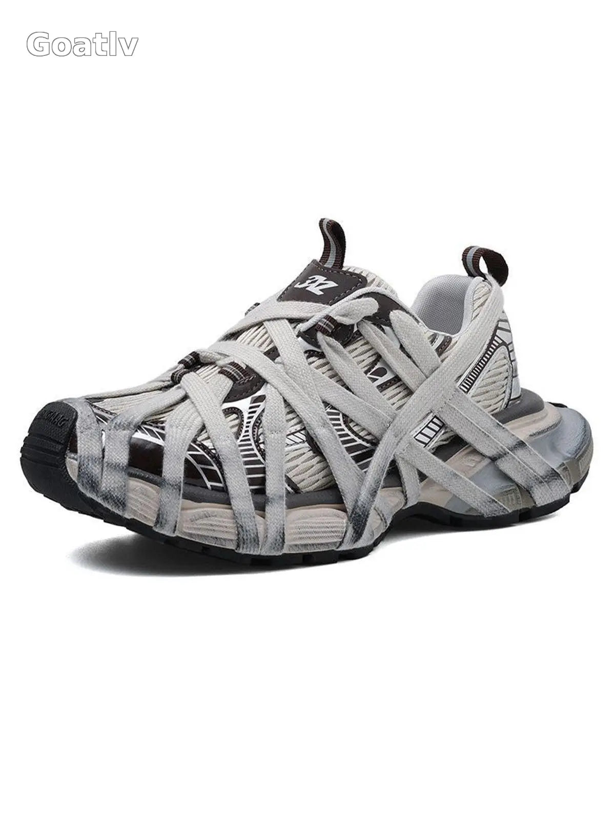 Sneakerhill High Street Lace-up Casual Sneakers - 1984