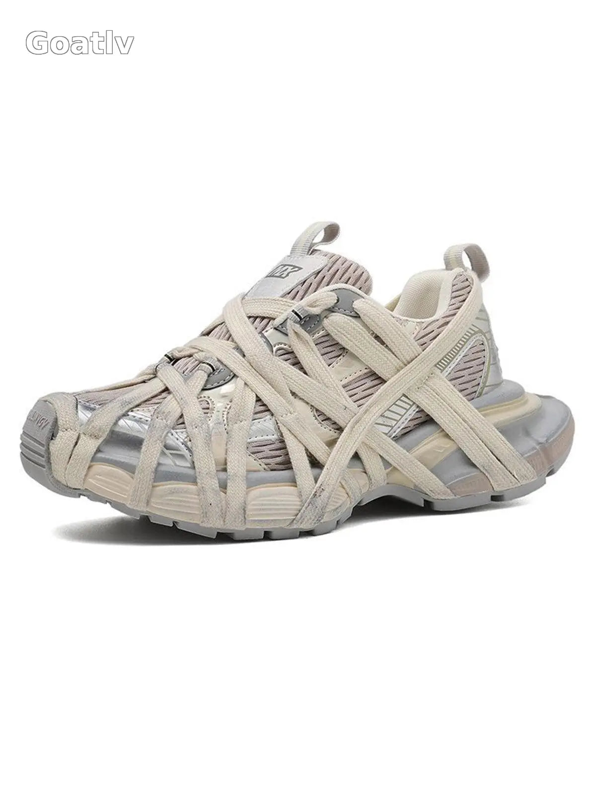 Sneakerhill High Street Lace-up Casual Sneakers - 1984
