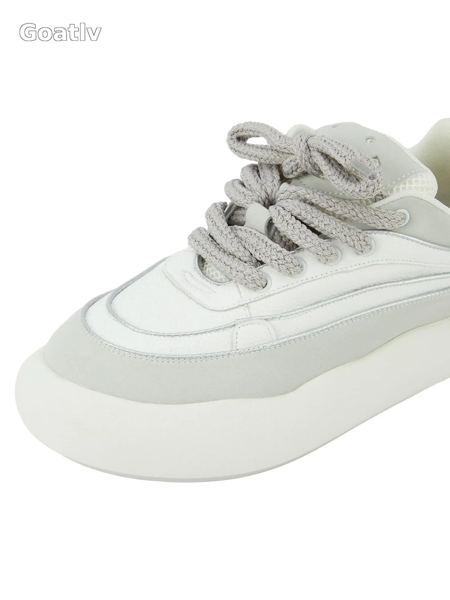Sneakerhill Smiley Face Platform Street Rap Sneakers - 1984