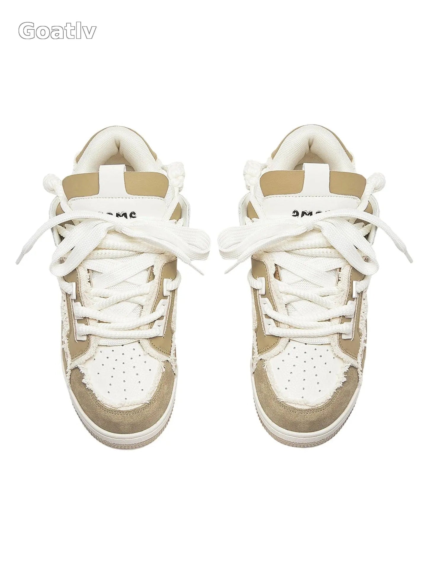 Sneakerhill Tassel Contrast Color Sneakers - 1984