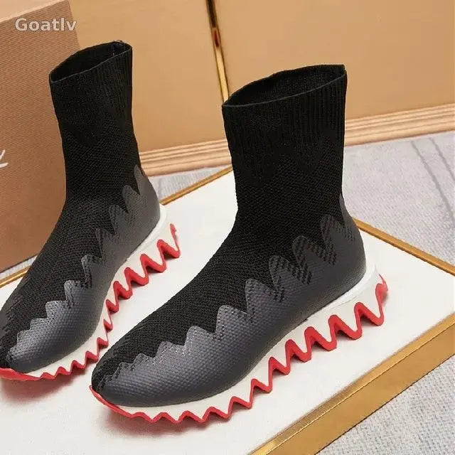Sneakerhill Unique Style Women Sock Sneakers - 1984
