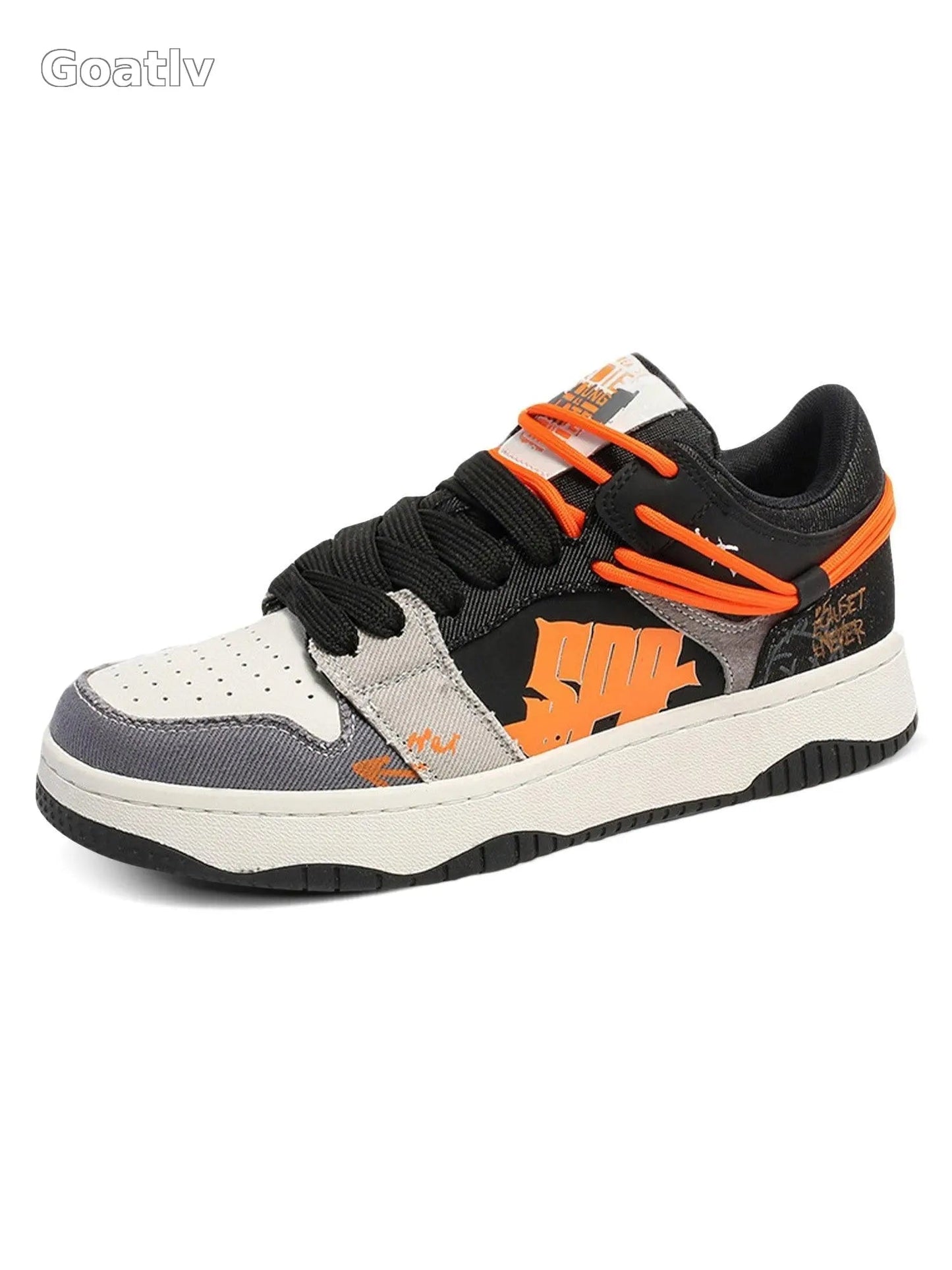 Sneakerhill Vintage Contrasting Color Sneakers - 1984