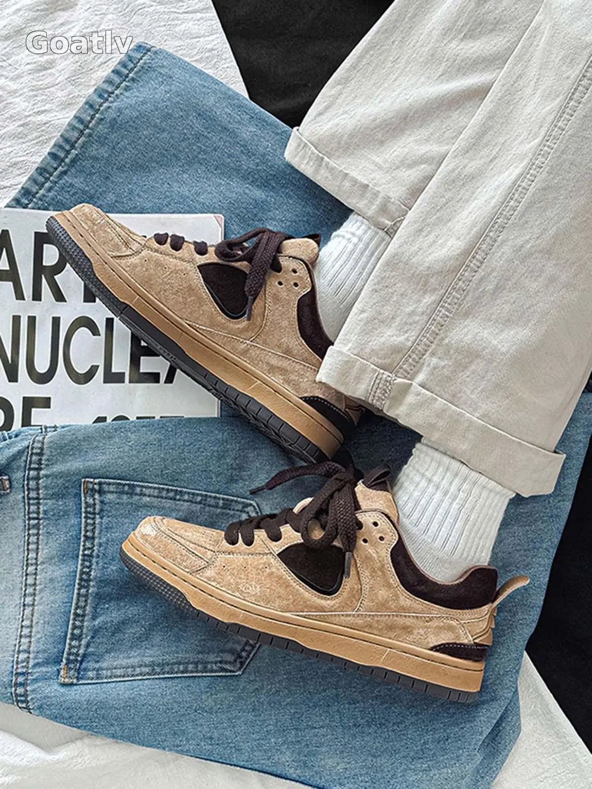 Sneakerhill Vintage Skateboard Suede Sneakers - 1984