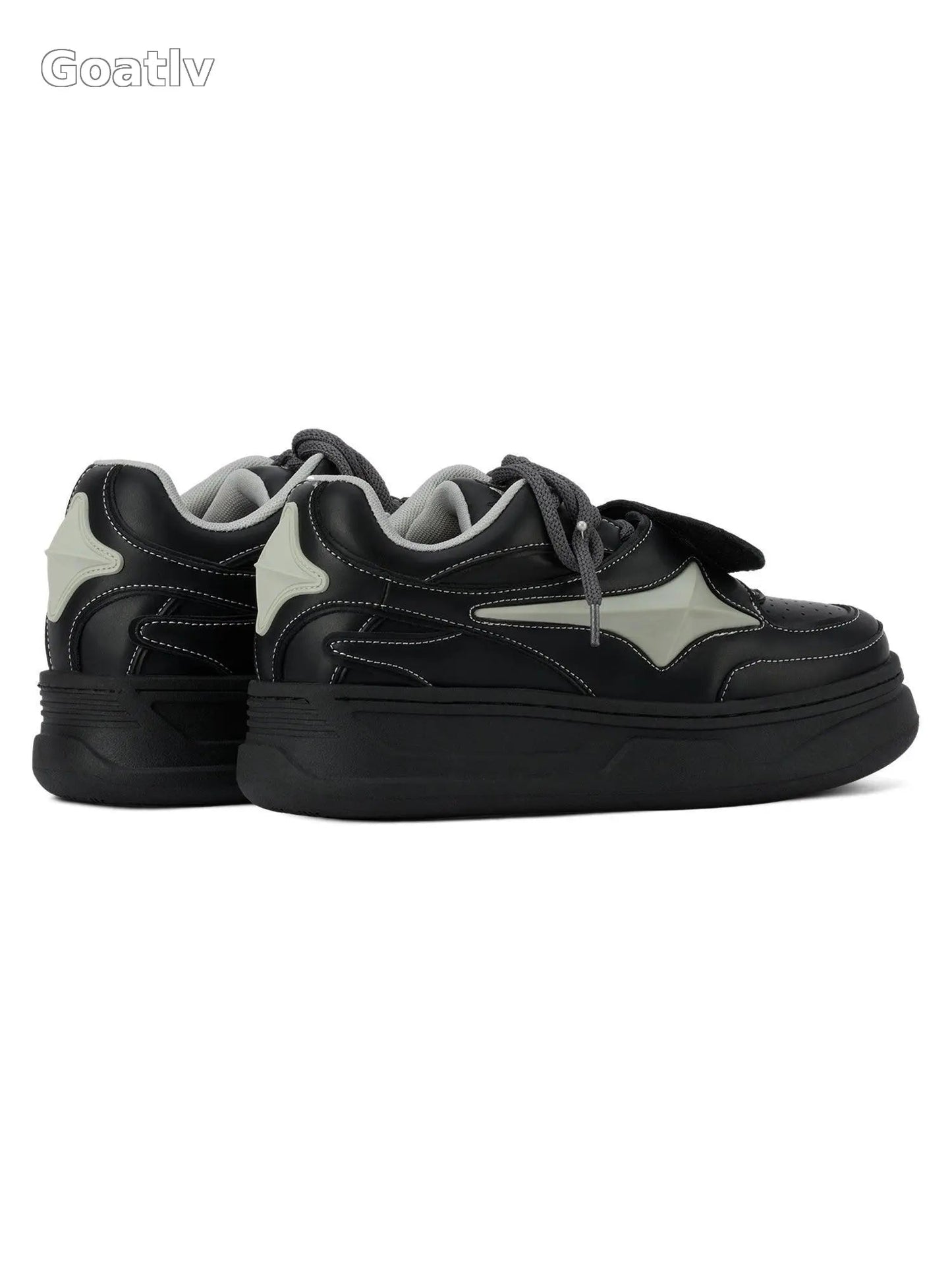 Sneakerhub Couple Design Four Pointed Star Sneakers - 2038 - 1984